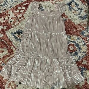 Shimmering Pink Kids Dress